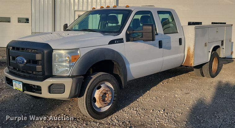 2011 Ford F450 Super Duty XL Crew Cab utility / service truck - LC9865