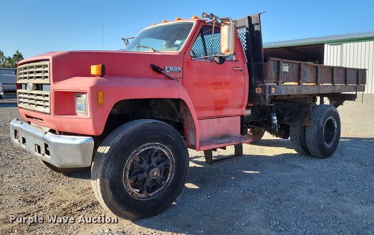 1994 Ford F800 dump truck - LD9051