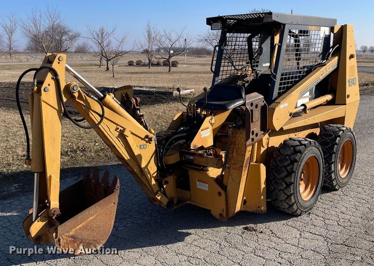 1999 Case 1840 skid steer loader - LV9996
