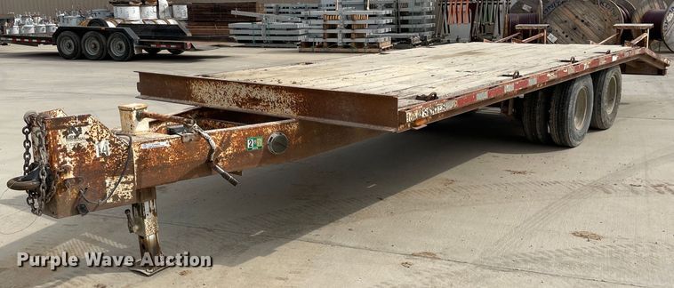 1995 Kiefer equipment trailer - LW9005