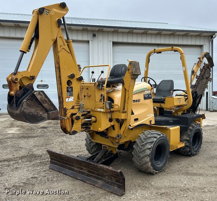 2008 Vermeer  RT650 trencher - MO9193