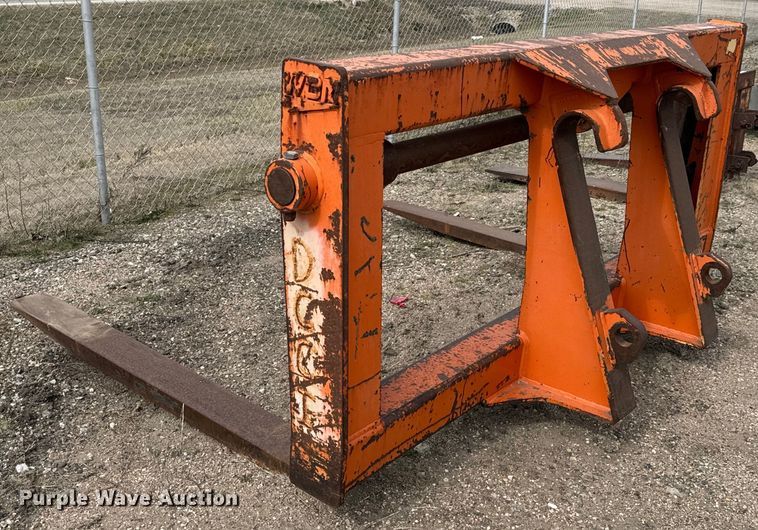 WBM wheel loader forks - NU9487