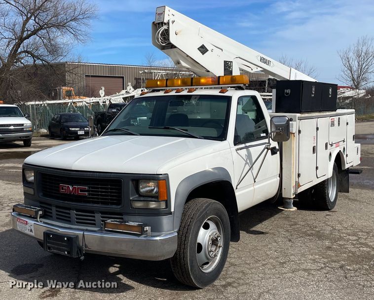 1998 GMC Sierra 3500 utility bed pickup - OG9811