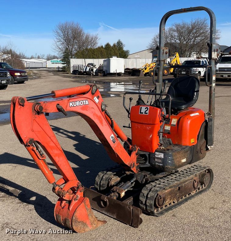2012 Kubota  K008-3 mini excavator - OG9819