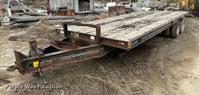 1989 CZ Engineering CZ18KT   equipment trailer - OM9847