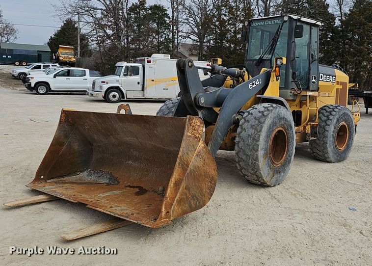 2005 John Deere 624J wheel loader - EJ6004