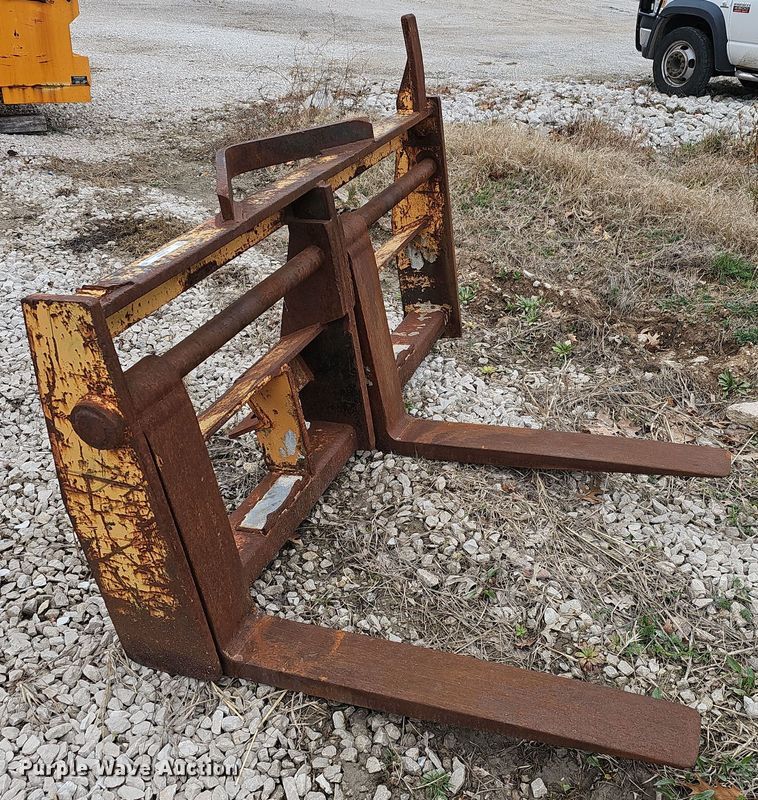 Case wheel loader forks - EJ6094