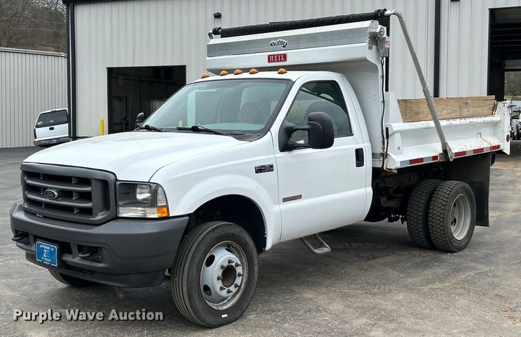 2003 Ford F450 Super Duty XL dump truck - EK4209