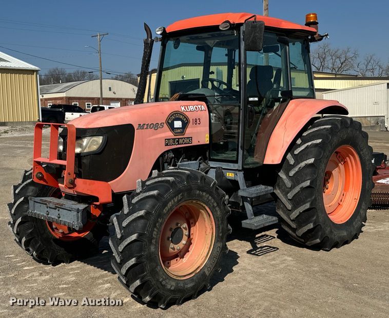 Kubota M108S MFWD tractor - OJ9583