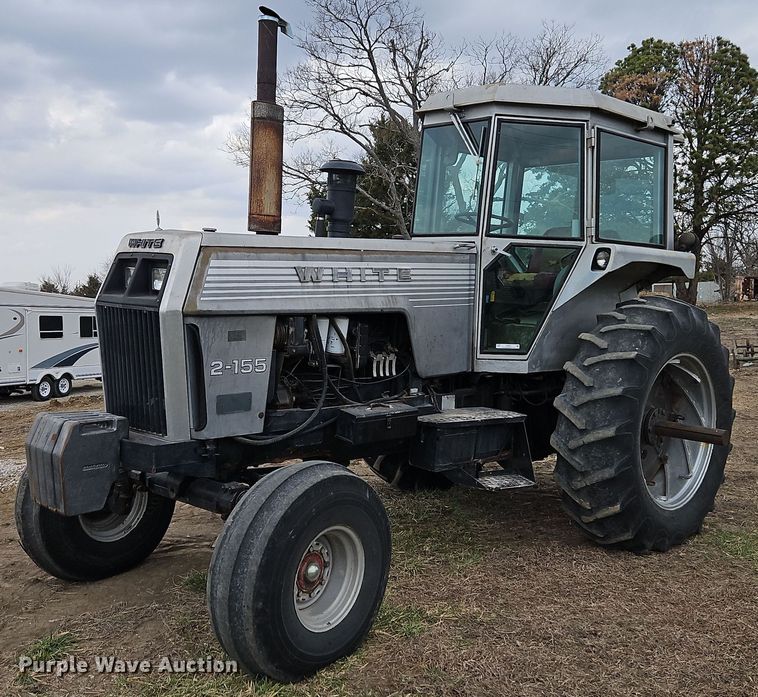 White Tractor For Sale | Purple Wave Auction