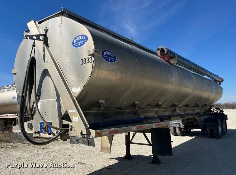 2012 Hensley ATLW-36-32-8  feed delivery trailer - LD9335
