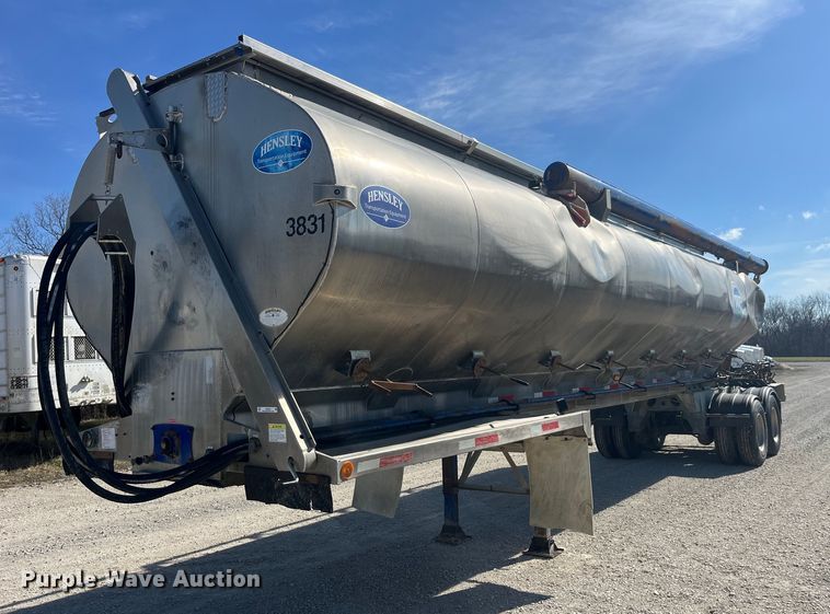 2012 Hensley ATLW-3-12 feed delivery trailer - LD9338