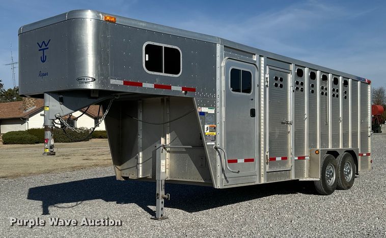 2007 Wilson PSSC-8420T livestock trailer - NU9524
