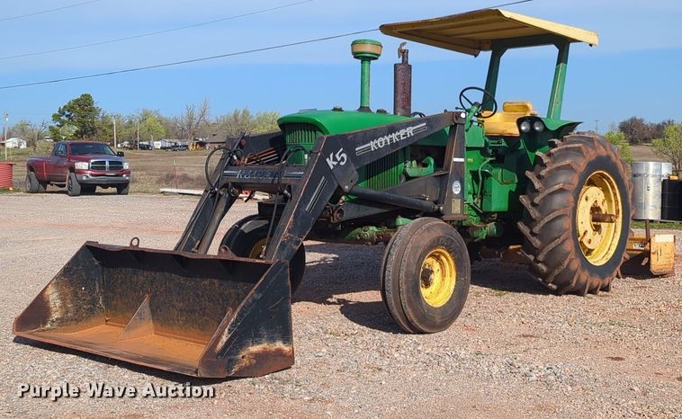1969 John Deere 4020 tractor - NZ9424