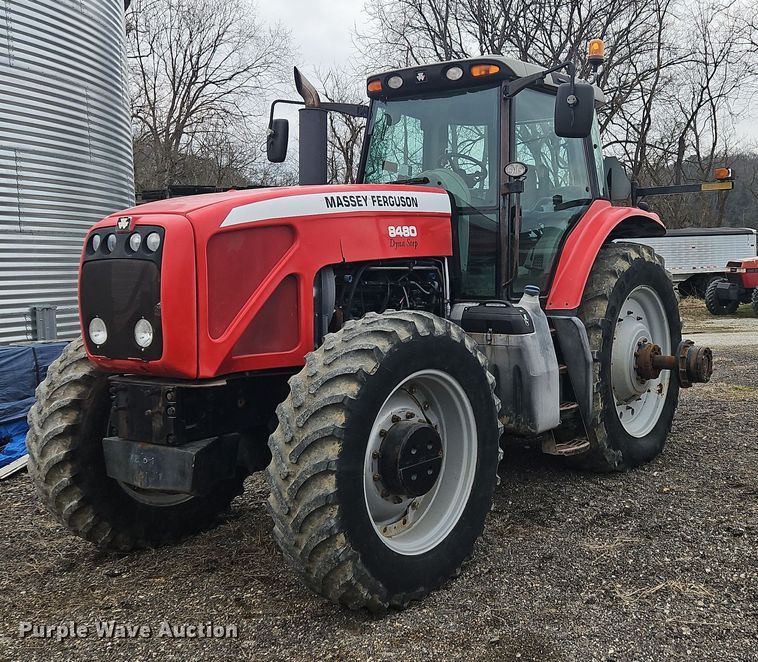 2005 Massey Ferguson  8480 MFWD tractor - OK9812