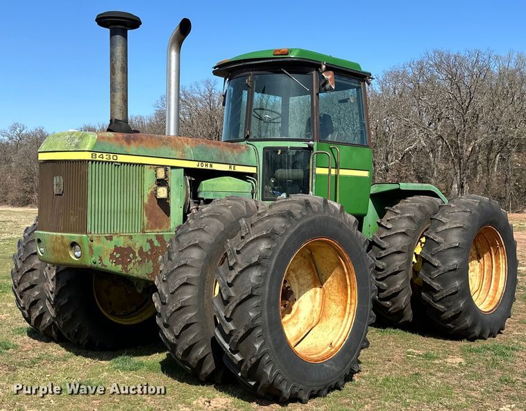 1978 John Deere 8430 4WD tractor - OM9952