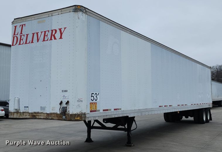 2000 Fruehauf dry van trailer - DR7878