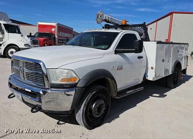 2011 Dodge Ram 4500HD utility / service truck - EJ6031