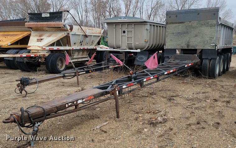 1994 Drake end dump pup trailer - KU9093