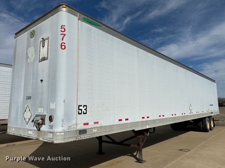 2002 Great Dane 7411TP-SA dry van trailer - NF9431