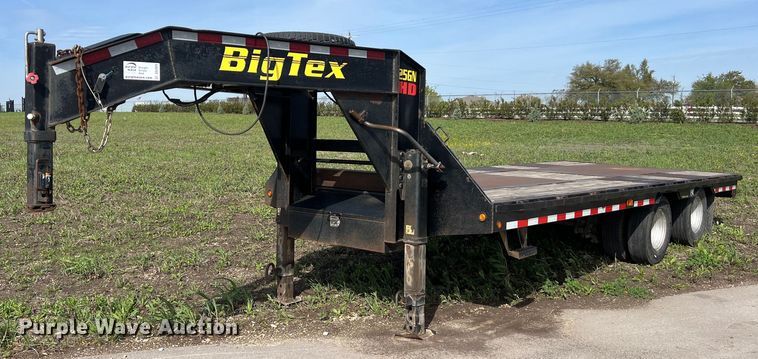 2015 Big Tex 25GN HD flatbed trailer - DS2929
