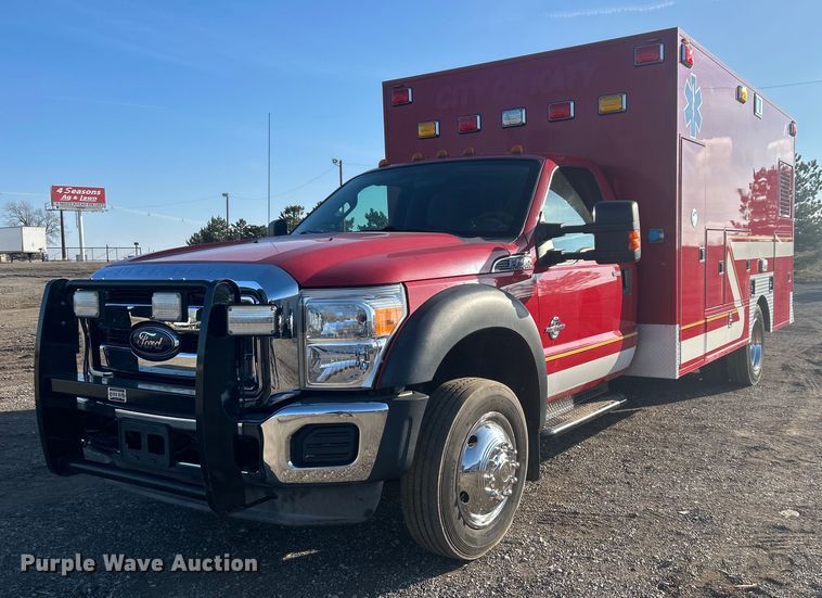 2012 Ford F450 Super Duty ambulance - EG1193