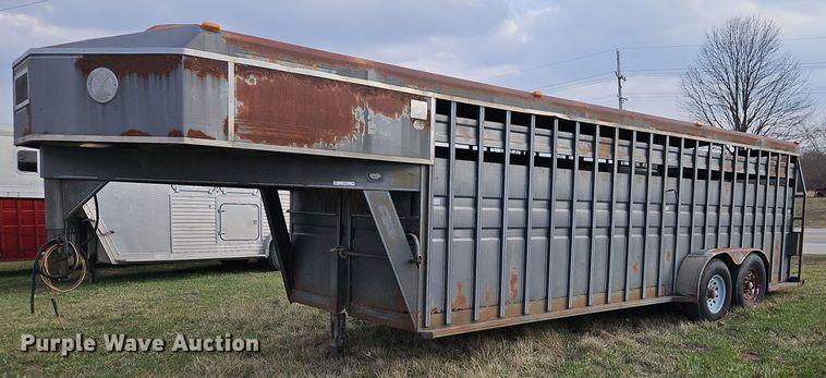 1992 Titan livestock trailer - EI3603