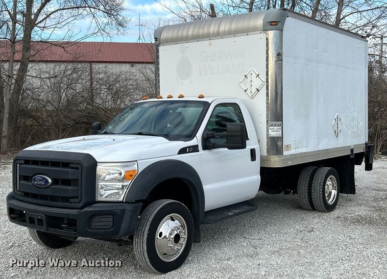 2014 Ford F450 Super Duty XL box truck - EK4192