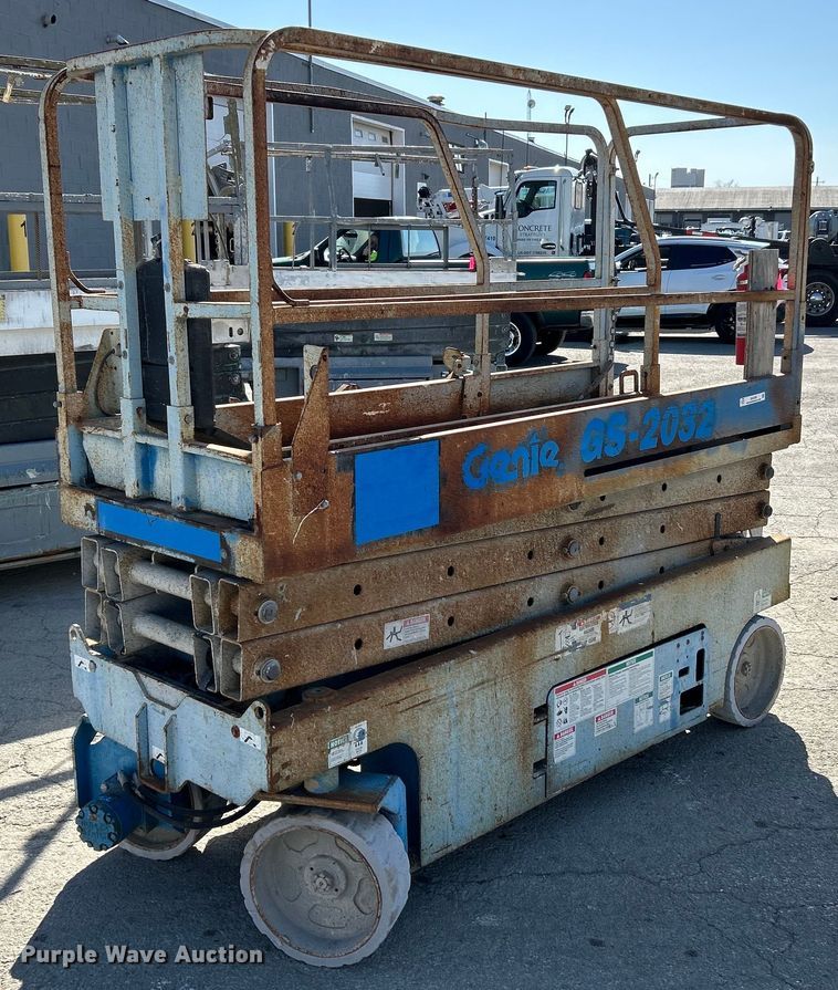 Genie GS-2032 Scissor or Vertical Lift Prices. How Much Does a
