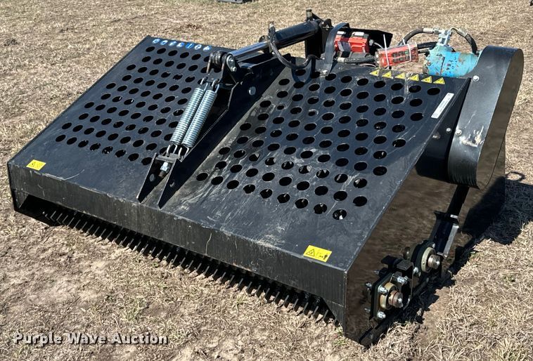 2023 Topcat ECSSLR72 skid steer power rake - ND9000