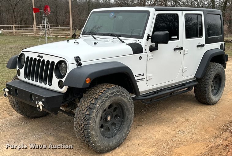 2014 Jeep Wrangler Sport Unlimited SUV - ND9049