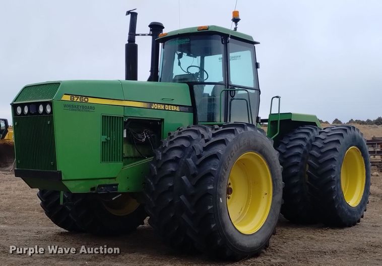 1991 John Deere 8760 4WD tractor - DQ6021