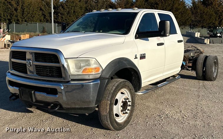 2012 Dodge  Ram 4500HD Crew Cab truck cab and chassis - DQ6406