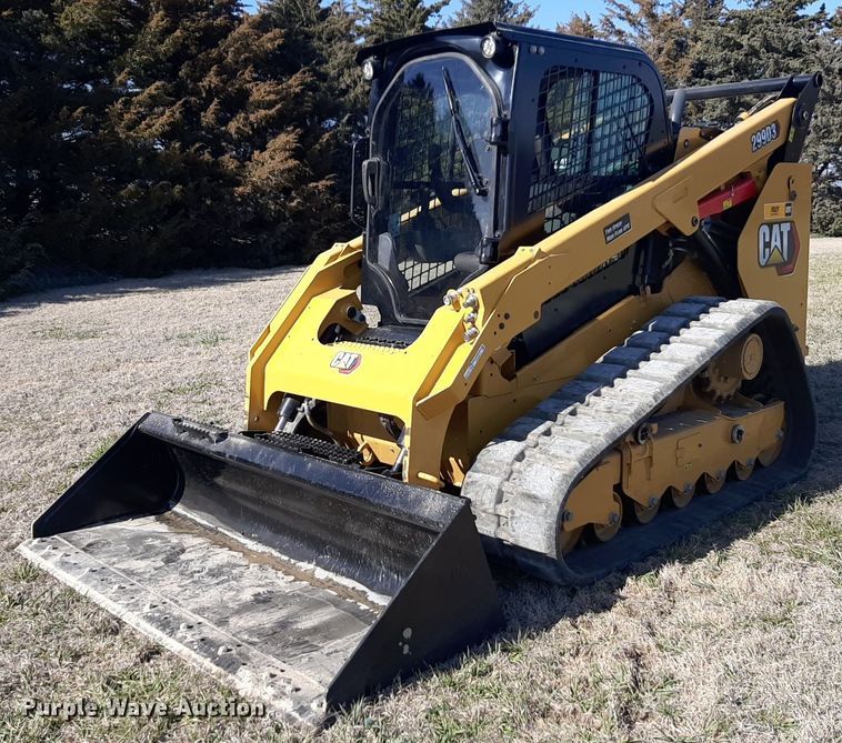 2023 Caterpillar 299D3 tracked skid steer loader - DV9911