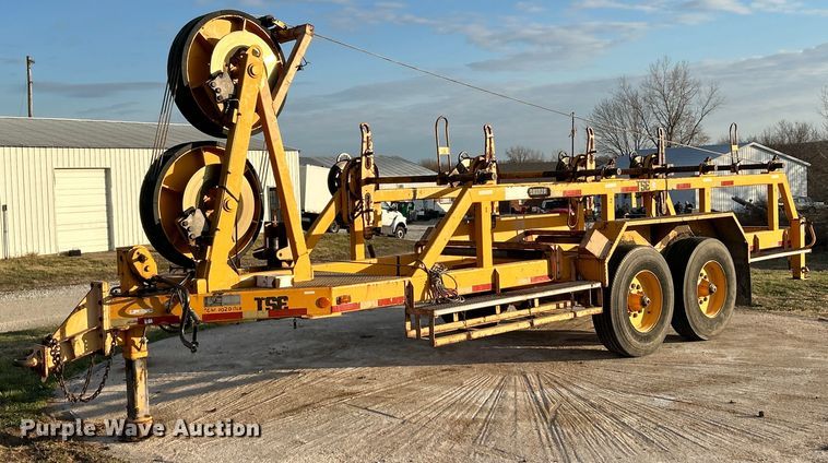 1993 TSE T 30/36 BWRC-4 tensioner/reel trailer - EK4193