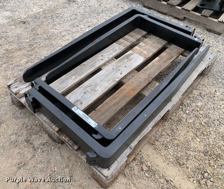 (4) 36" L forklift forks - KX9890