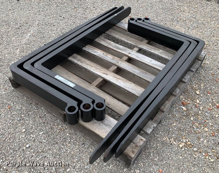 (6) 48" L forklift forks - KX9892