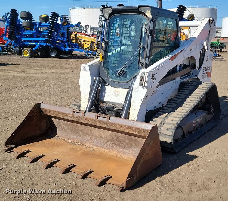 2018 Bobcat T870 tracked skid steer loader - LA9771