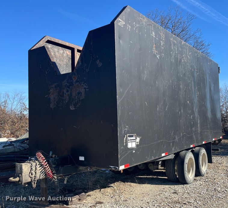 2009 Shop built debris trailer - LD9975