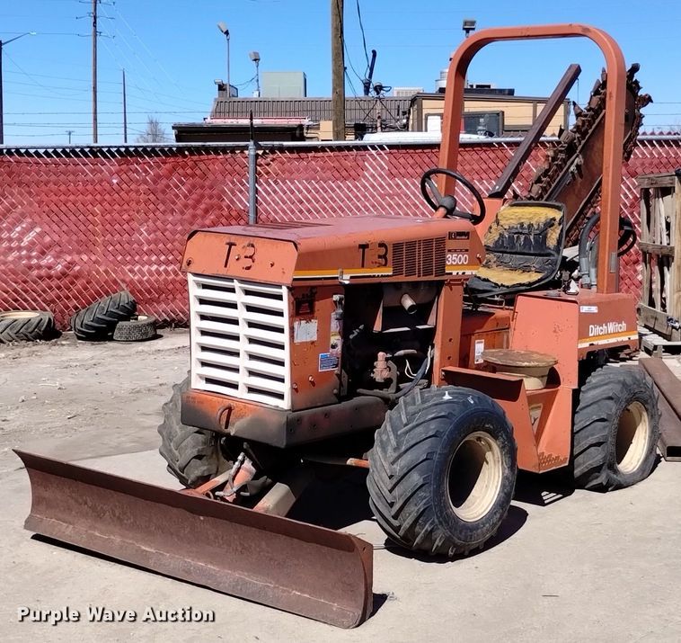 Ditch Witch  3500 trencher - LN9974