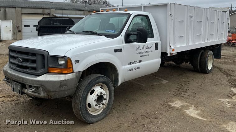 2000 Ford F550 Super Duty dump truck - NF9436