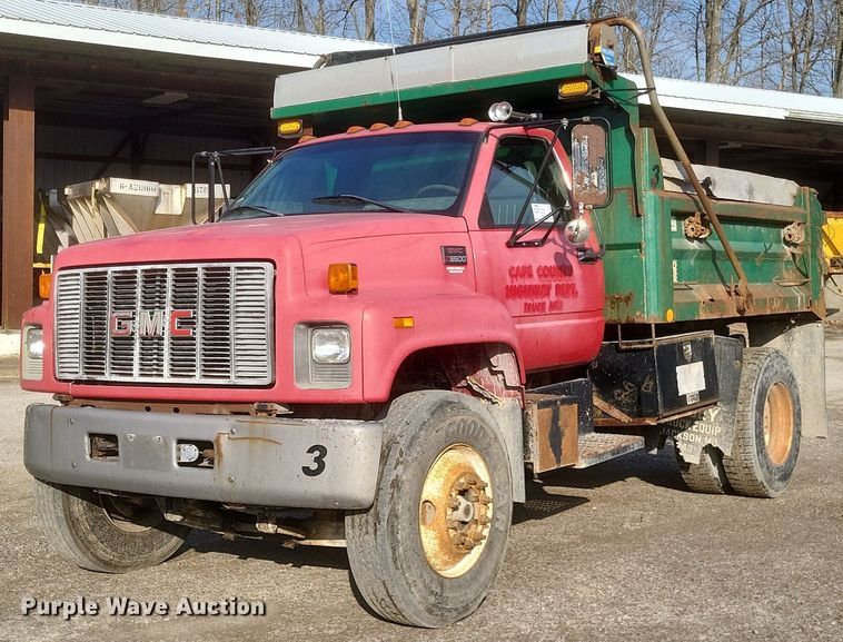 1999 GMC C8500 dump truck - DO4856