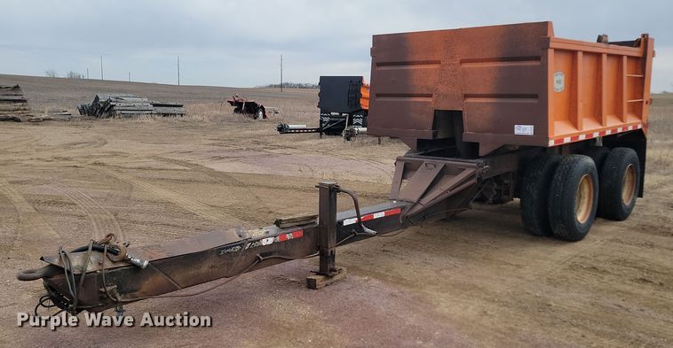 1980 East end dump pup trailer - DP3419