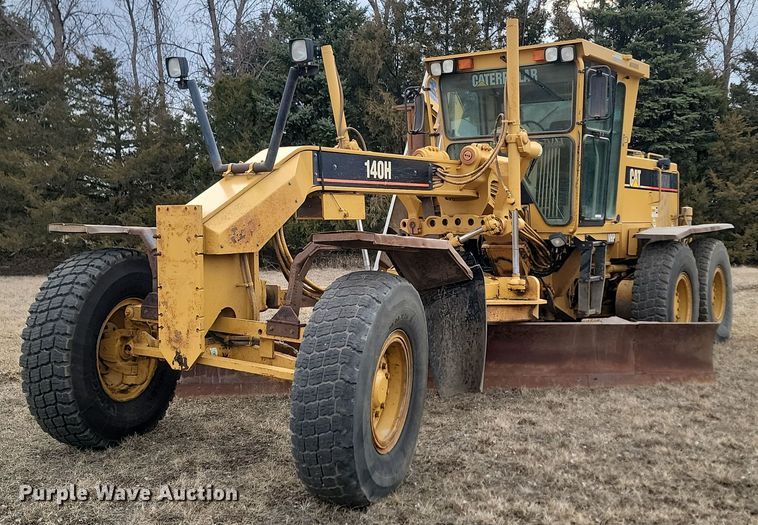 2001 Caterpillar 140H VHP motor grader - LA9777