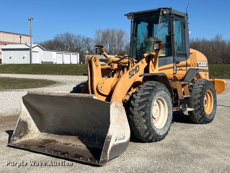 2001 Case 521D wheel loader - LD9343