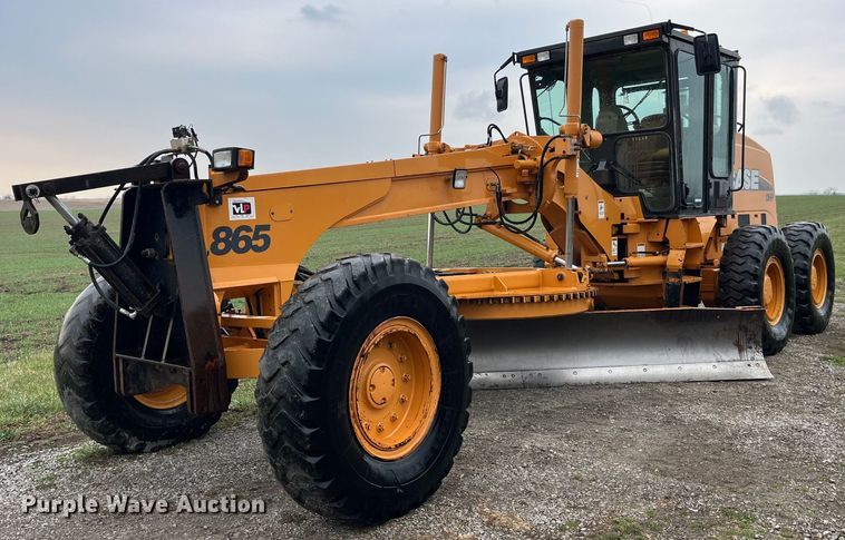 2003 Case 865 motor grader - LD9365