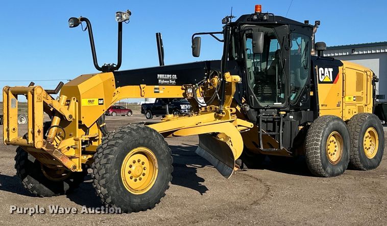 2014 Caterpiller 120M2 motor grader - NJ9500