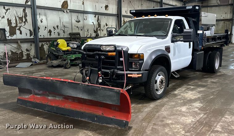 2010 Ford F550 Super Duty XL dump truck - NT9012