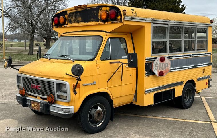 1992 GMC Vandura school bus - OJ9694
