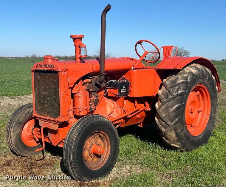 1938 Allis Chalmers U tractor - DN0722